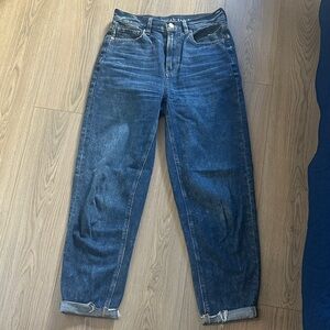 American Eagle Outfitters High Rise Jeans - Dark Blue